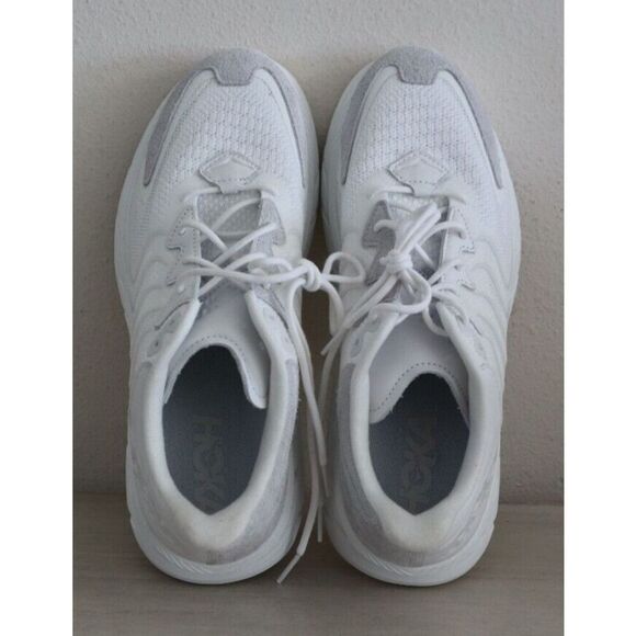 Hoka One One F27224D Men 11.5 Women 12.5 White Nimbus Cloud Clifton LS Shoe main image 4